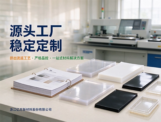 PS吸塑片材_食品级/光学级PS片材_源头工厂定制