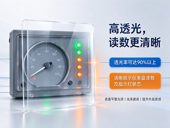 PS仪器仪表片材_精密仪器防护板材_透明塑料片材厂家