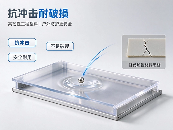 PC声屏障耐力板_隔音降噪抗冲击板材_声屏障材料厂家