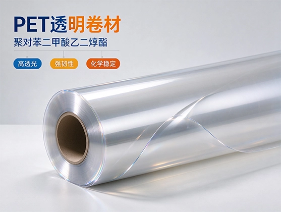 PET透明卷材_PET聚酯透明薄膜_源头工厂定制
