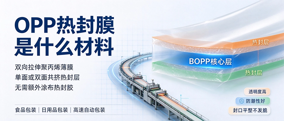 OPP热封膜是什么材料 OPP热封膜是什么材料