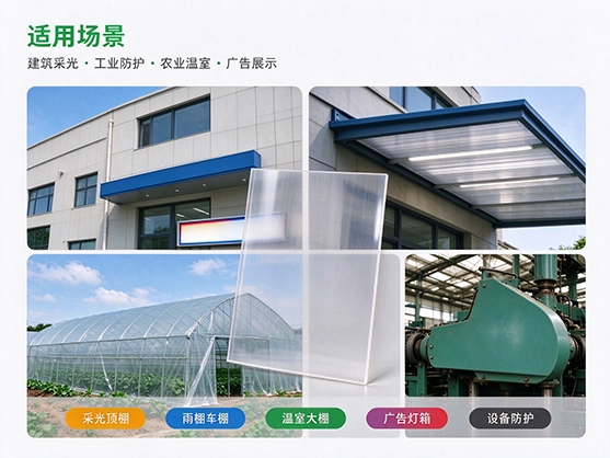 PC实心板_聚碳酸酯实心板_耐力板源头工厂