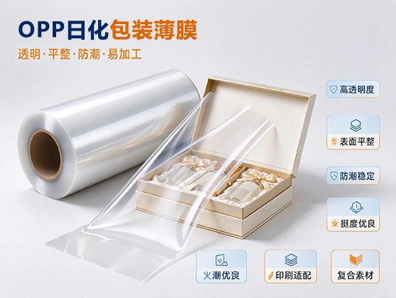 OPP日化包装薄膜_高透明防潮印刷基材_OPP薄膜生产厂家