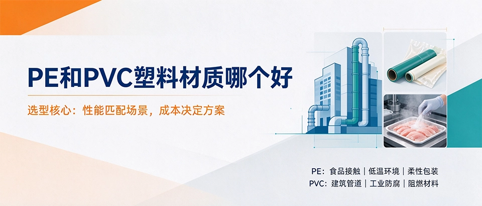 PE和PVC塑料材质哪个好？性能参数与选购指南