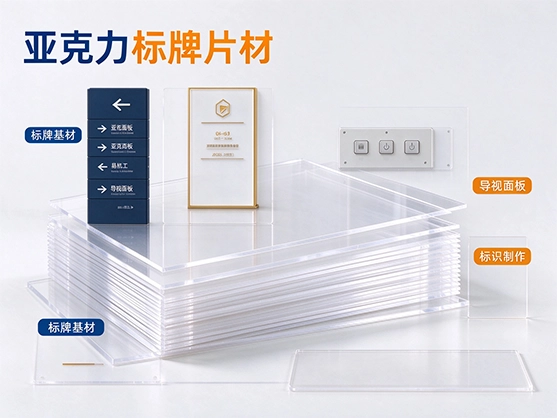 亚克力标牌片材_高透明耐候亚克力片材_亚克力定制直供厂家