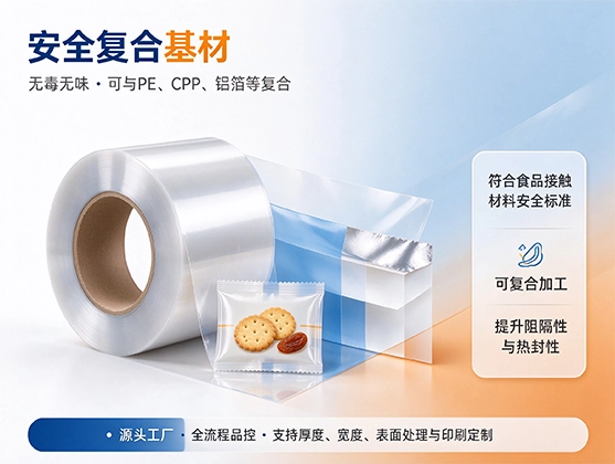 OPP印刷卷材_高透明包装薄膜_源头工厂定制