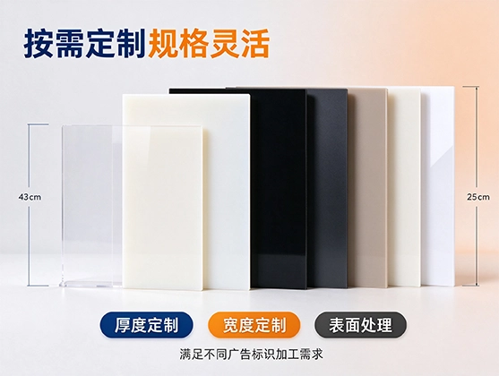PET广告牌板材_PET户外广告标识展示板_PET板材源头工厂