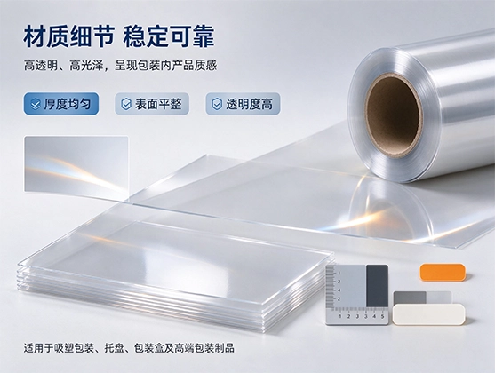 PET吸塑包装薄膜_高透明食品级PET片材_源头工厂定制