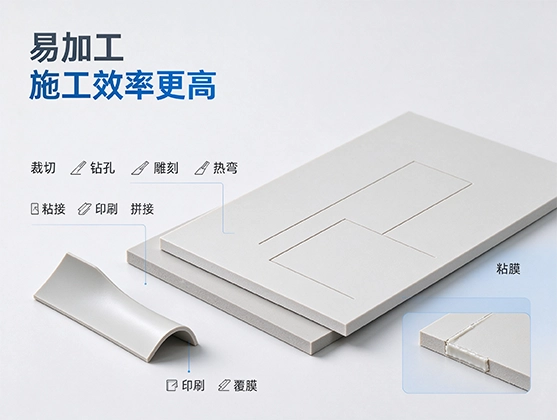PVC建材板材_防水阻燃耐腐蚀_PVC板材源头厂家