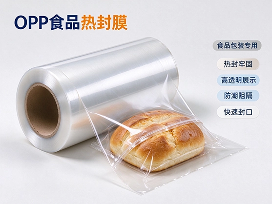 OPP食品热封膜_高透明食品级包装膜_源头工厂直供