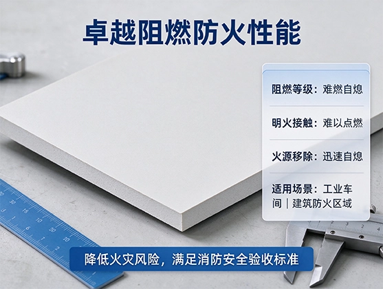 PVC阻燃板材_防火阻燃PVC塑料板_源头工厂定制