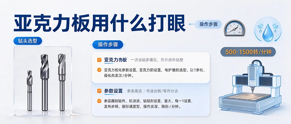 亚克力板用什么打眼 亚克力板用什么打眼