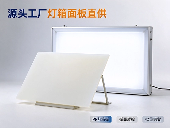 PP灯箱面板板材_透光匀光PP板材_透光PP板材厂家定制
