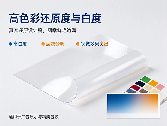 PVC印刷级片材_高平整度PVC印刷片材源头厂家