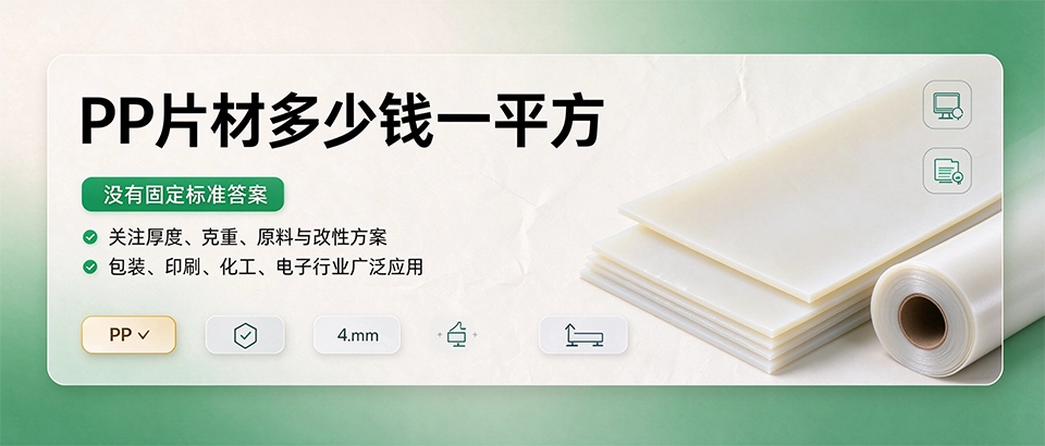 PP片材多少钱一平方 PP片材多少钱一平方
