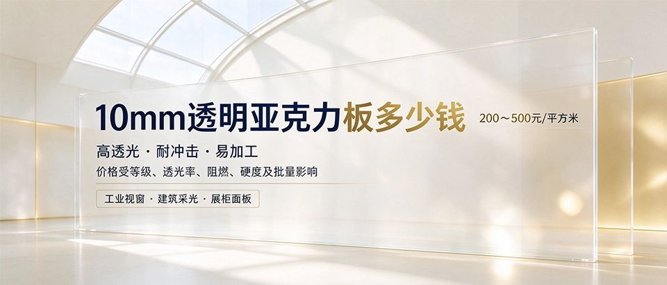 10mm透明亚克力板多少钱 10mm透明亚克力板多少钱