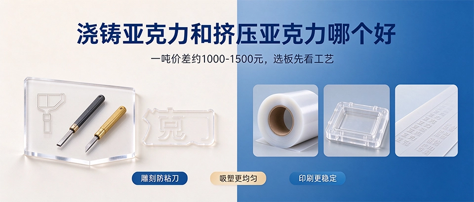 浇铸亚克力和挤压亚克力哪个好