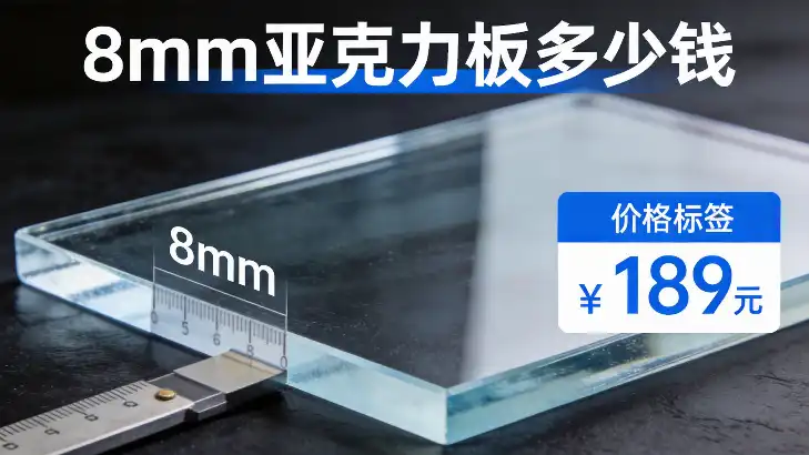 8mm亚克力板多少钱