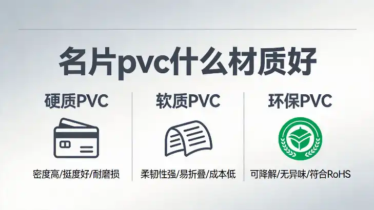 名片pvc什么材质好