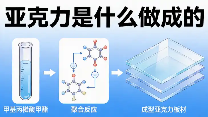 亚克力是什么做成的