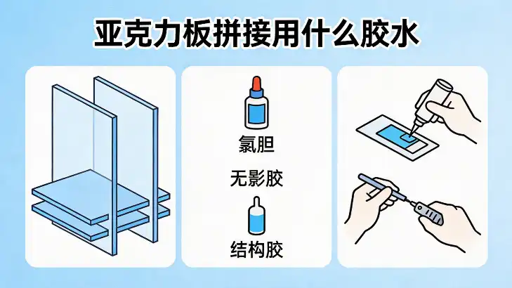 亚克力板拼接用什么胶水