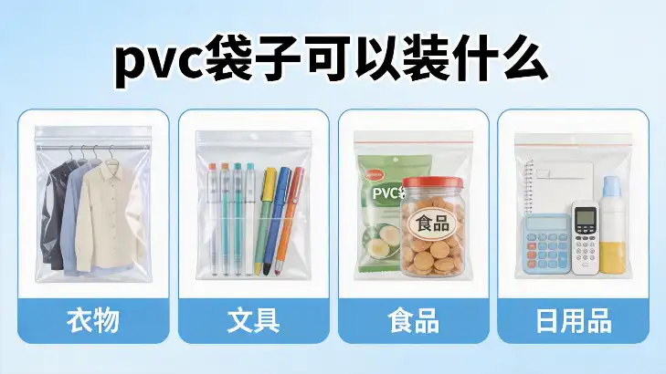 pvc袋子可以装什么