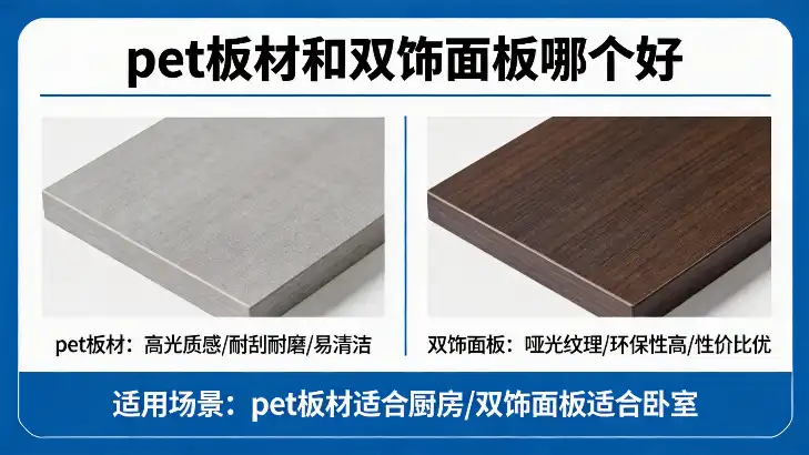 pet板材和双饰面板哪个好
