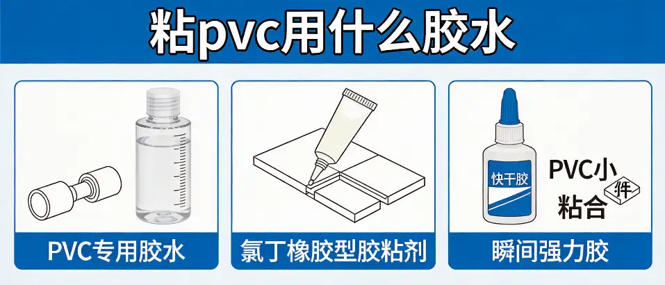 粘PVC用什么胶水‑硬质与软质PVC选胶避坑全指南