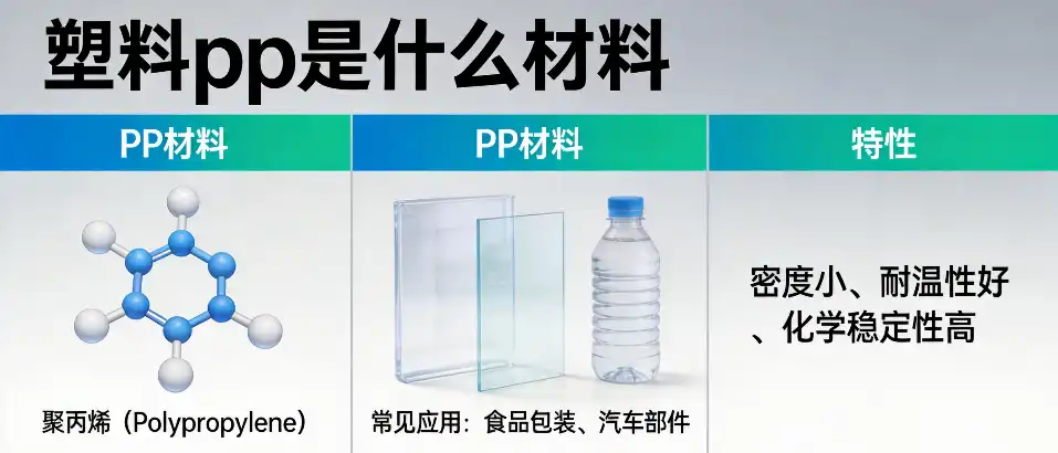 塑料PP是什么材料？选型指南与性能对比分析