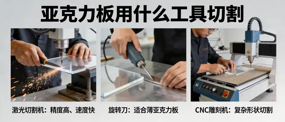亚克力板用什么工具切割｜激光切割与手工切割方法对比