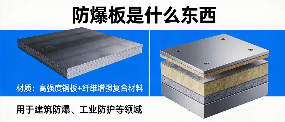 防爆板是什么东西？一文看懂选型与性能对比